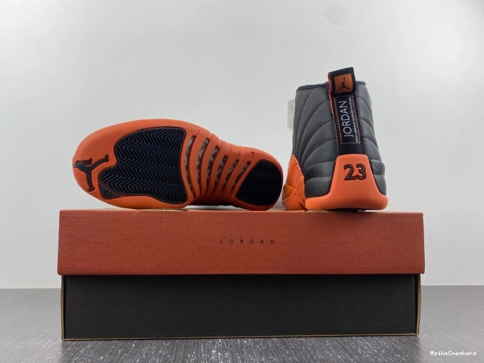 MaikeSneakers Orange Jordan Air 12 FD9101-081 Brilliant WMNS 0731
